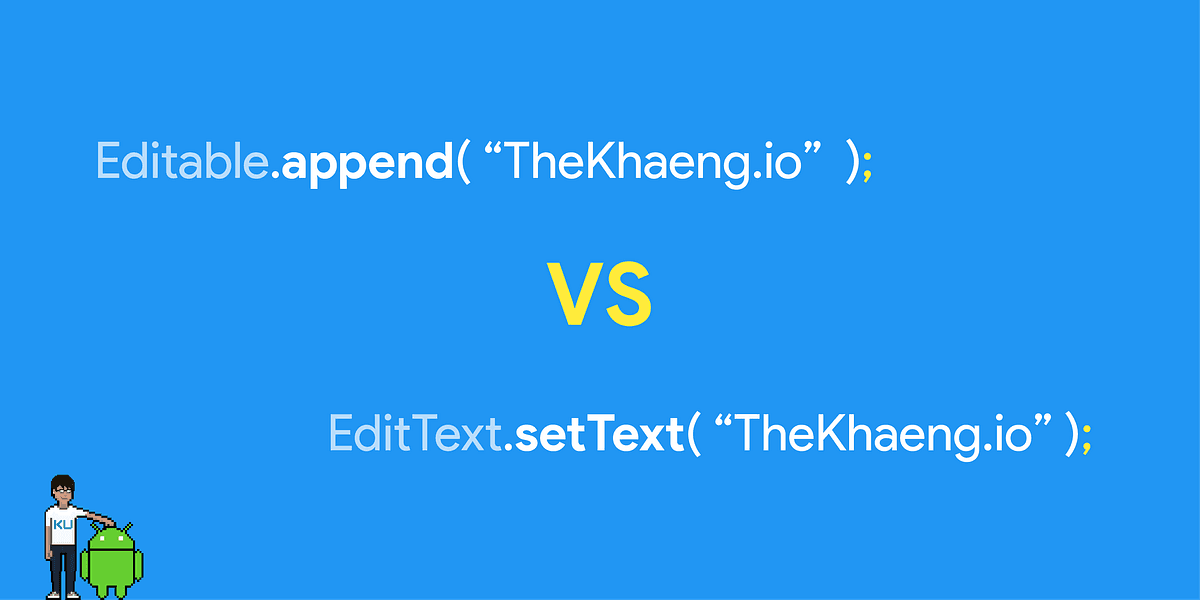ใช้ TextWatcher กับ EditText ให้ถูกวิธีเพื่อ UX ที่ดี