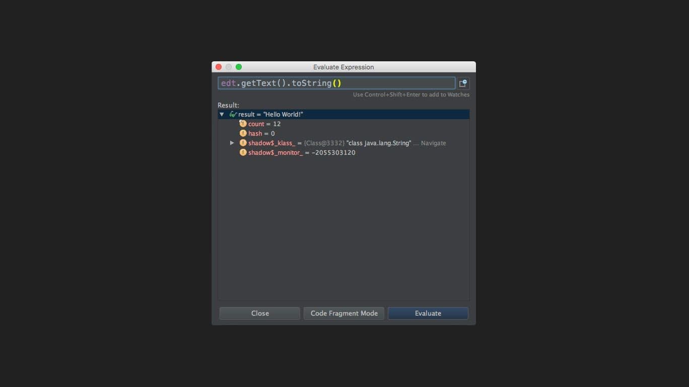 [Tip/Trick] Android debugging โดยใช้ Evaluate Expression