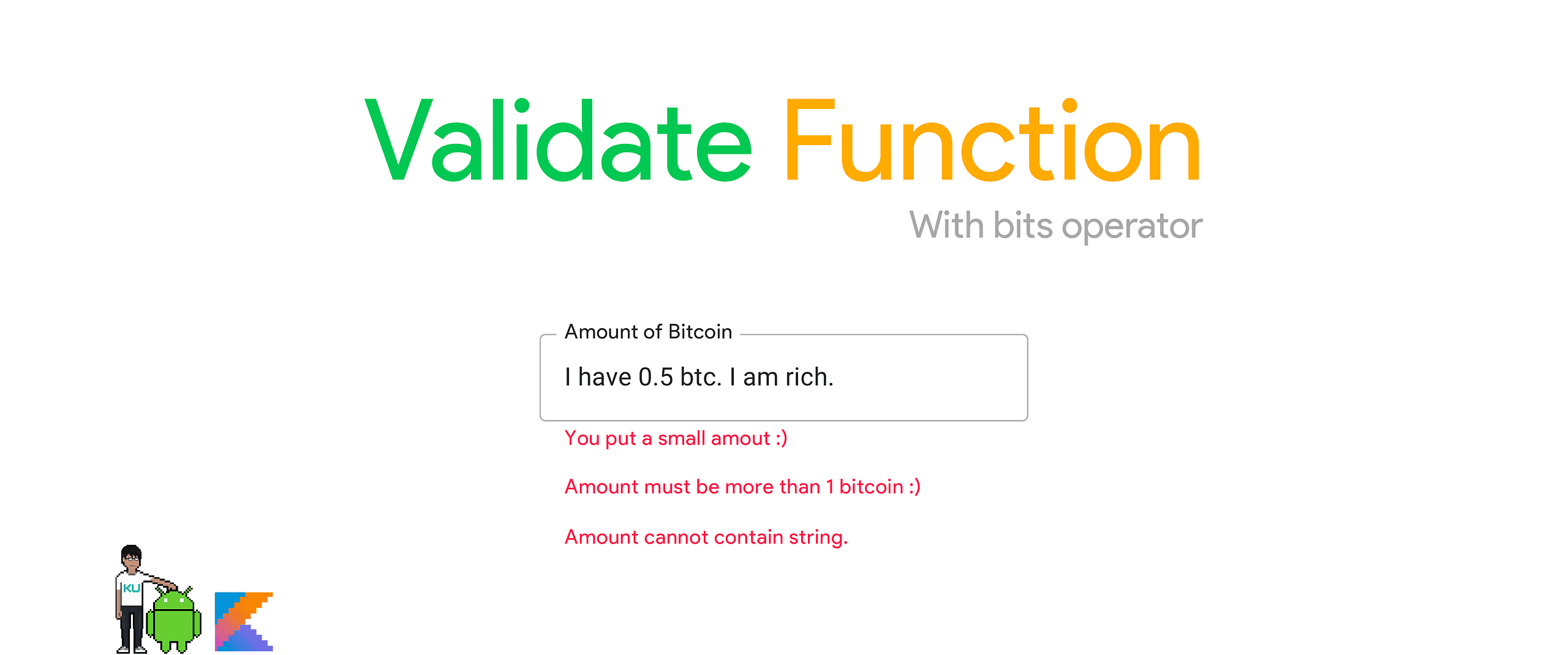 Validate string เท่ๆด้วย Bitwise operation [Kotlin]