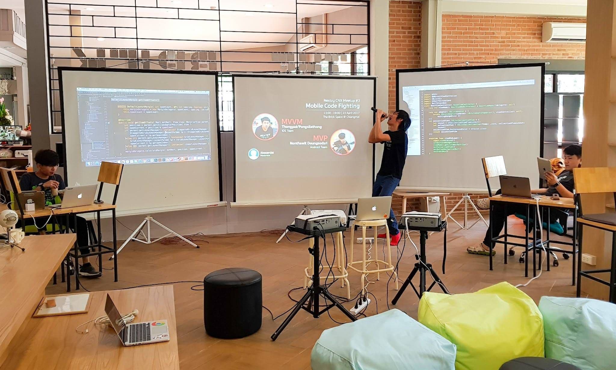 ความรู้ MVP จากการใช้งานจริงในงาน Mobile Code Fighting ที่ผ่านมา